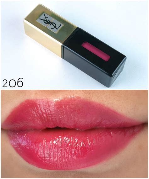 ysl pop water glossy stain 204|YSL Yves Saint Laurent Vernis A Levres Pop Water Glossy .